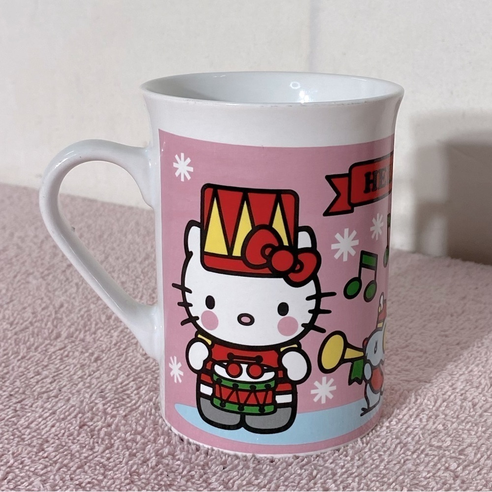 Sanrio Hello Kitty Christmas Nutcracker Drummer Holiday Coffee Mug